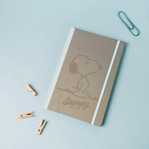 CUADERNO COSIDO SNOOPY CAM