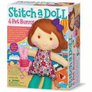 STITCH A DOLL & PET BUNNY