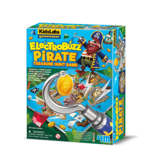 KIDZLABS GAMEMAKER- ELECTROBUZZ PIRATE TREASURE HUNT