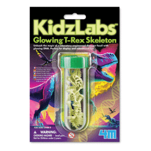 KIDZLABS GLOWING T-REX SKELETON 4M