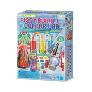 KIDZLABS FIZZY BUBBLE AND COLOUR LAB 4M