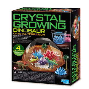 CRYSTAL GROWING DINOSAUR CRYSTAL TERRARIUM 4M