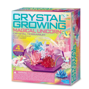 CRYSTAL GROWING MAGICAL UNICORN CRYSTAL TERRARIUM