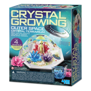 CRYSTAL GROWING OUTER SPACE CRYSTAL TERRARIUM