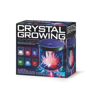 CRYSTAL GROWING COLOUR CHANGING DISPLAY CASE 4M