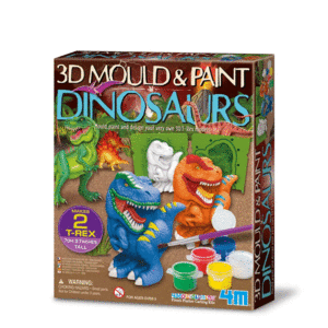 MOULD & PAINT 3D DINOSAURS