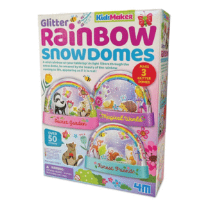 KIDZMAKER MINI GLITTER RAINBOW WATER DOMES 4M