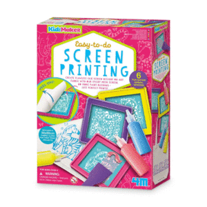 KIDZMAKER EASY-TO-DO SCREEN PRINTING 4M