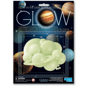 GLOW IN THE DARK - 3D SOLAR SYSTEM