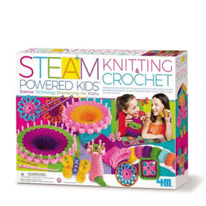 STEAM POWERED KIDS - KNITTING & CROCHET