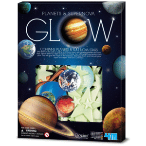 GLOW IN THE DARK PLANETS AND SUPERNOVA