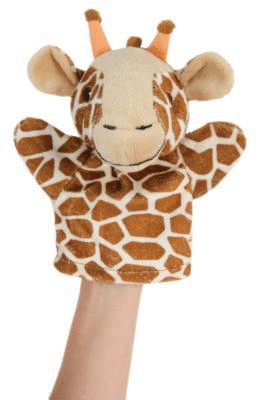 MY FIRTS PUPPET GIRAFFE