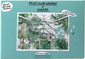 PRINT CLUB LONDON X LUCKIES  BARBICAN CONSERVATORY PUZZLE