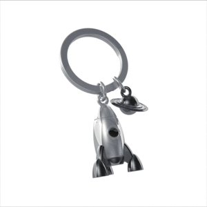 METALMORPHOSE KEYCHAIN SPACE ROCKET