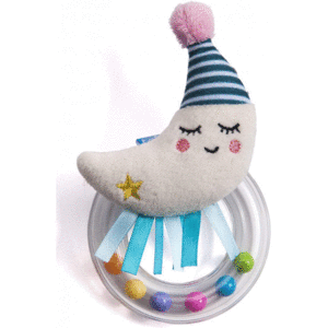 MINI MOON RATTLE TOY