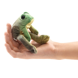 PUPPET MINI SITTING FROG