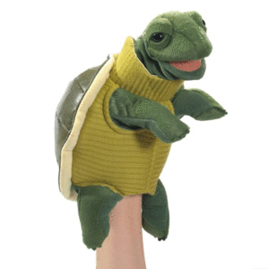 TURTLENECK TURTLE PUPPET