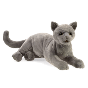 PURRING CAT PUPPET