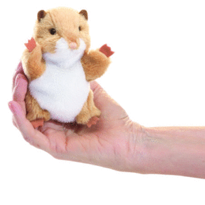 MINI HAMSTER FINGER PUPPET