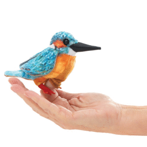 MINI KINGFISHER PUPPET