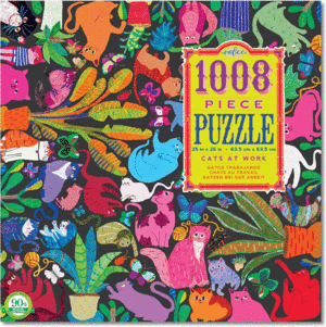 PUZZLE - CATS AT WORK - 1000 PIECE