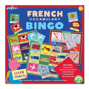 FRENCH VOCABULARY BINGO