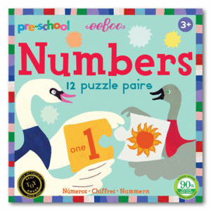 NUMBERS 12 PUZZLE PAIRS