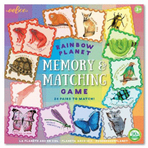 RAINBOW PLANET - MEMORY & MATCHING GAME 