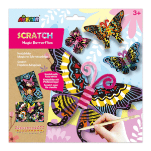 SCRATCH BUTTERFLIES