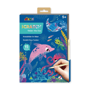 SCRATCH BOOK UNDER THE SEA