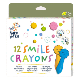12 COLORS SMILE CRAYONS