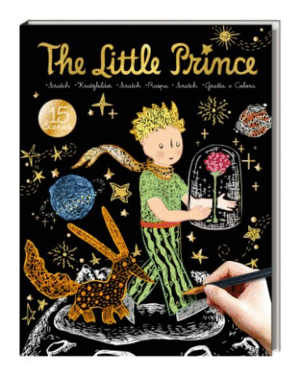 LARGE SCRATCH BOOK  THE LITTLE PRINCE