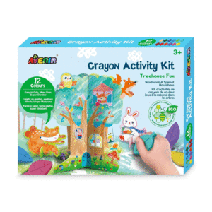 CRAYON ACTIVITY KIT TREEHOUSE FUN