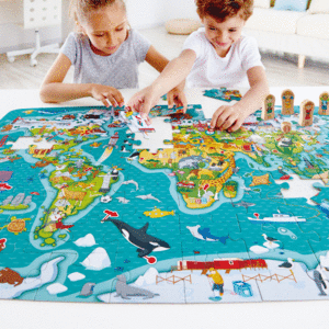 2-IN-1WORLD TOUR PUZZLE AND GAME