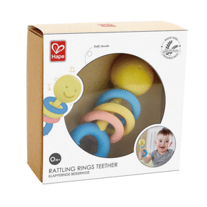 RATTLING RINGS TEETHER