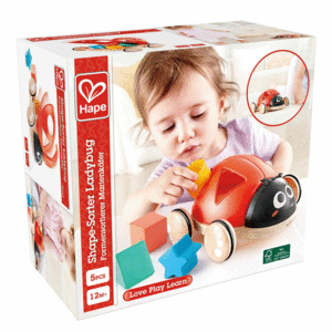 SHAPE-SORTER LADYBUG