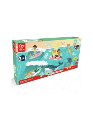 SEA FRIENDS PUZZLE 3 IN 1