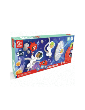 SPACE ADVENTURE PUZZLE 3 IN 1