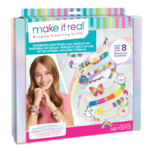 RAINBOWS AND PEARLS JEWELRY KIT - 598 PCS