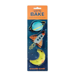 LET'S BAKE SPACE COOKIE CUTTERS
