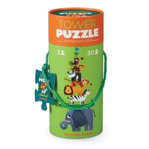 30-PIECE TOWER PUZZLE - JUNGLE