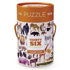 PUZZLE WILD ANIMALS (100 PC)