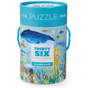 100 PC OCEAN ANIMALS THIRTY SIX PUZZLE