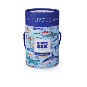 PUZZLE SHARKS OF THE WORLD (100 PC)