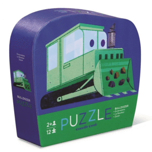 MINI PUZZLE BULLDOZER 12PC