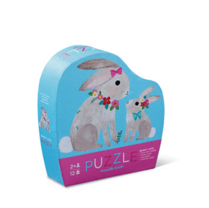 MINI PUZZLE/BUNNY LOVE 12 PC