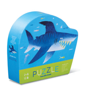 MINI PUZZLE/SHARK CITY 12 PC