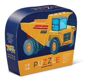 12 PC MINI PUZZLE CONSTRUCTION ZONE