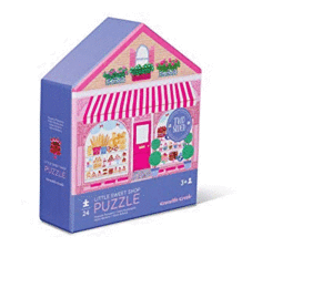 24 PUZZLE TWO SIDED LITTLE SWEET SHOP