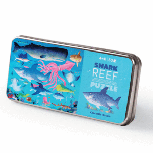 50 PCS TIN PUZZLE SHARK REEF